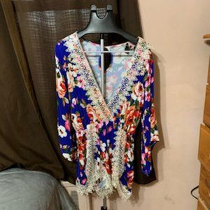 Floral Romper by Revamped